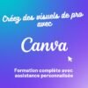 Créez des visuels de pro avec Canva